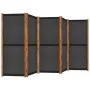 Biombo divisor de 5 paneles negro 350x180 cm de vidaXL, Divisores de ambientes - Ref: Foro24-319181, Precio: 174,60 €, Descue...