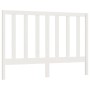 Cabecero de cama madera maciza de pino blanco 166x4x100 cm de vidaXL, Cabeceros y pies de cama - Ref: Foro24-817701, Precio: ...