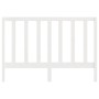 Cabecero de cama madera maciza de pino blanco 166x4x100 cm de vidaXL, Cabeceros y pies de cama - Ref: Foro24-817701, Precio: ...