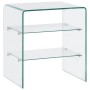 Mesa de centro de vidrio templado 50x40x56 cm en Mesas de centro | Comprar online en Foru.es