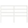 Cabecero de cama madera maciza de pino blanco 146x4x100 cm de vidaXL, Cabeceros y pies de cama - Ref: Foro24-817641, Precio: ...