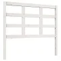 Cabecero de cama madera maciza de pino blanco 105,5x4x100 cm de vidaXL, Cabeceros y pies de cama - Ref: Foro24-817876, Precio...