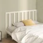 Bettkopfteil aus massivem weißem Kiefernholz, 146 x 4 x 100 cm von vidaXL, Kopf- und Fußteile - Ref: Foro24-817741, Preis: 36...