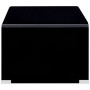 Mesa de centro de vidrio templado negro 98x45x31 cm en Mesas de centro | Comprar online en Foru.es
