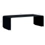 Mesa de centro de vidrio templado negro 98x45x31 cm en Mesas de centro | Comprar online en Foru.es