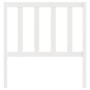 Cabecero de cama madera maciza de pino blanco 106x4x100 cm de vidaXL, Cabeceros y pies de cama - Ref: Foro24-817726, Precio: ...