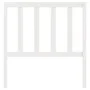 Cabecero de cama madera maciza de pino blanco 106x4x100 cm de vidaXL, Cabeceros y pies de cama - Ref: Foro24-817726, Precio: ...