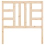 Cabecero de cama madera maciza de pino 106x4x100 cm de vidaXL, Cabeceros y pies de cama - Ref: Foro24-817825, Precio: 38,80 €...
