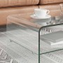 Mesa de centro de vidrio templado transparente 50x45x33 cm en Mesas de centro | Comprar online en Foru.es