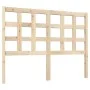 Bettkopfteil aus massivem Kiefernholz, 125,5 x 4 x 100 cm von vidaXL, Kopf- und Fußteile - Ref: Foro24-817880, Preis: 28,53 €...
