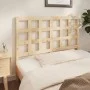 Cabecero de cama madera maciza de pino 125,5x4x100 cm de vidaXL, Cabeceros y pies de cama - Ref: Foro24-817880, Precio: 28,53...