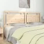 Cabecero de cama madera maciza de pino 205,5x4x100 cm de vidaXL, Cabeceros y pies de cama - Ref: Foro24-817960, Precio: 80,38...
