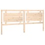 Cabecero de cama madera maciza de pino 205,5x4x100 cm de vidaXL, Cabeceros y pies de cama - Ref: Foro24-817960, Precio: 79,63...
