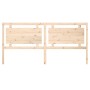 Cabecero de cama madera maciza de pino 205,5x4x100 cm de vidaXL, Cabeceros y pies de cama - Ref: Foro24-817960, Precio: 79,63...