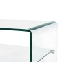 Mesa de centro de vidrio templado transparente 50x45x33 cm en Mesas de centro | Comprar online en Foru.es