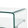 Mesa de centro de vidrio templado transparente 98x45x31 cm en Mesas de centro | Comprar online en Foru.es