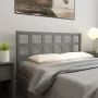 Bettkopfteil aus massivem grauem Kiefernholz, 156 x 4 x 100 cm von vidaXL, Kopf- und Fußteile - Ref: Foro24-817897, Preis: 45...