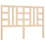 Cabecero de cama madera maciza de pino 126x4x100 cm de vidaXL, Cabeceros y pies de cama - Ref: Foro24-817830, Precio: 28,60 €...