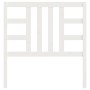 Cabecero de cama madera maciza de pino blanco 106x4x100 cm de vidaXL, Cabeceros y pies de cama - Ref: Foro24-817826, Precio: ...