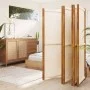 Biombo divisor de 6 paneles blanco crema 420x180 cm de vidaXL, Divisores de ambientes - Ref: Foro24-319186, Precio: 203,96 €,...