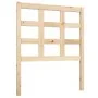 Cabecero de cama madera maciza de pino 80,5x4x100 cm de vidaXL, Cabeceros y pies de cama - Ref: Foro24-817865, Precio: 31,34 ...