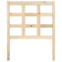 Cabecero de cama madera maciza de pino 80,5x4x100 cm de vidaXL, Cabeceros y pies de cama - Ref: Foro24-817865, Precio: 31,80 ...