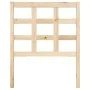 Cabecero de cama madera maciza de pino 80,5x4x100 cm de vidaXL, Cabeceros y pies de cama - Ref: Foro24-817865, Precio: 31,34 ...