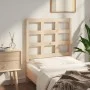 Cabecero de cama madera maciza de pino 80,5x4x100 cm de vidaXL, Cabeceros y pies de cama - Ref: Foro24-817865, Precio: 31,34 ...