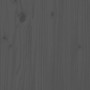 Cabecero de cama madera maciza de pino gris 80,5x4x100 cm de vidaXL, Cabeceros y pies de cama - Ref: Foro24-817917, Precio: 4...