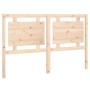 Cabecero de cama madera maciza de pino 155,5x4x100 cm de vidaXL, Cabeceros y pies de cama - Ref: Foro24-817945, Precio: 58,37...