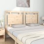 Cabecero de cama madera maciza de pino 155,5x4x100 cm de vidaXL, Cabeceros y pies de cama - Ref: Foro24-817945, Precio: 58,37...