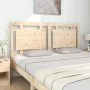 Cabecero de cama madera maciza de pino 155,5x4x100 cm de vidaXL, Cabeceros y pies de cama - Ref: Foro24-817945, Precio: 57,60...