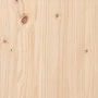 Cabecero de cama madera maciza de pino 155,5x4x100 cm de vidaXL, Cabeceros y pies de cama - Ref: Foro24-817945, Precio: 57,60...
