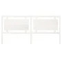 Cabecero de cama madera maciza de pino blanco 205,5x4x100 cm de vidaXL, Cabeceros y pies de cama - Ref: Foro24-817961, Precio...