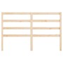 Cabecero de cama madera maciza de pino 126x4x100 cm de vidaXL, Cabeceros y pies de cama - Ref: Foro24-817630, Precio: 28,83 €...