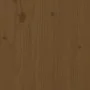 Solid pine wood bed headboard honey brown 125.5x4x100 cm by vidaXL, Headboards and footboards - Ref: Foro24-817933, Price: 51...