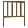 Bettkopfteil aus massivem Kiefernholz in Honigbraun, 96 x 4 x 100 cm von vidaXL, Kopf- und Fußteile - Ref: Foro24-817723, Pre...
