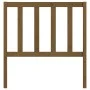 Honey brown solid pine wood bed headboard 96x4x100 cm by vidaXL, Headboards and footboards - Ref: Foro24-817723, Price: 29,85...