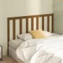Honey brown solid pine wood bed headboard 156x4x100 cm by vidaXL, Headboards and footboards - Ref: Foro24-817698, Price: 46,1...