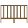 Honey brown solid pine wood bed headboard 156x4x100 cm by vidaXL, Headboards and footboards - Ref: Foro24-817698, Price: 46,1...