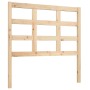 Cabecero de cama madera maciza de pino 95,5x4x100 cm de vidaXL, Cabeceros y pies de cama - Ref: Foro24-817870, Precio: 25,41 ...