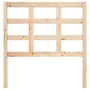 Cabecero de cama madera maciza de pino 95,5x4x100 cm de vidaXL, Cabeceros y pies de cama - Ref: Foro24-817870, Precio: 25,41 ...
