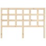 Cabecero de cama madera maciza de pino 145,5x4x100 cm de vidaXL, Cabeceros y pies de cama - Ref: Foro24-817890, Precio: 30,42...