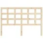 Cabecero de cama madera maciza de pino 145,5x4x100 cm de vidaXL, Cabeceros y pies de cama - Ref: Foro24-817890, Precio: 30,15...