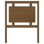 Cabecero de cama madera maciza pino marrón miel 80,5x4x100 cm de vidaXL, Cabeceros y pies de cama - Ref: Foro24-817918, Preci...
