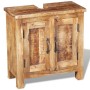 Mueble de baño con espejo de madera maciza de mango de vidaXL, Muebles de baño - Ref: Foro24-243462, Precio: 297,32 €, Descue...