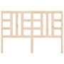 Cabecero de cama madera maciza de pino 141x4x100 cm de vidaXL, Cabeceros y pies de cama - Ref: Foro24-817835, Precio: 46,21 €...