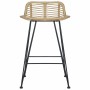Taburetes de cocina 2 unidades ratán natural en Taburetes de cocina | Comprar online en Foru.es