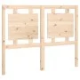 Bettkopfteil aus massivem Kiefernholz, 125,5 x 4 x 100 cm von vidaXL, Kopf- und Fußteile - Ref: Foro24-817930, Preis: 32,94 €...