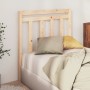 Cabecero de cama madera maciza de pino 96x4x100 cm de vidaXL, Cabeceros y pies de cama - Ref: Foro24-817770, Precio: 27,26 €,...